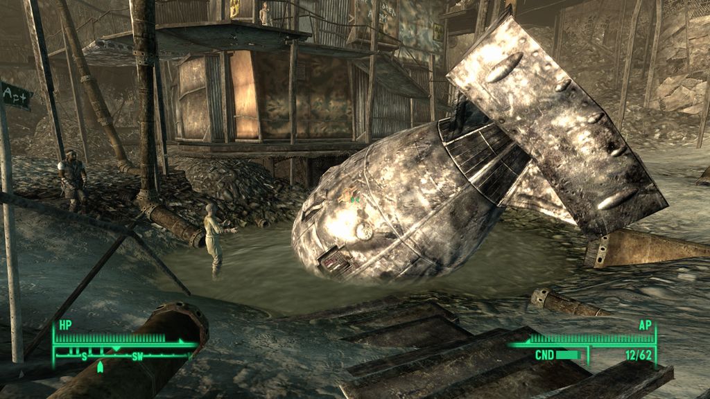 where are the leaks in megaton
